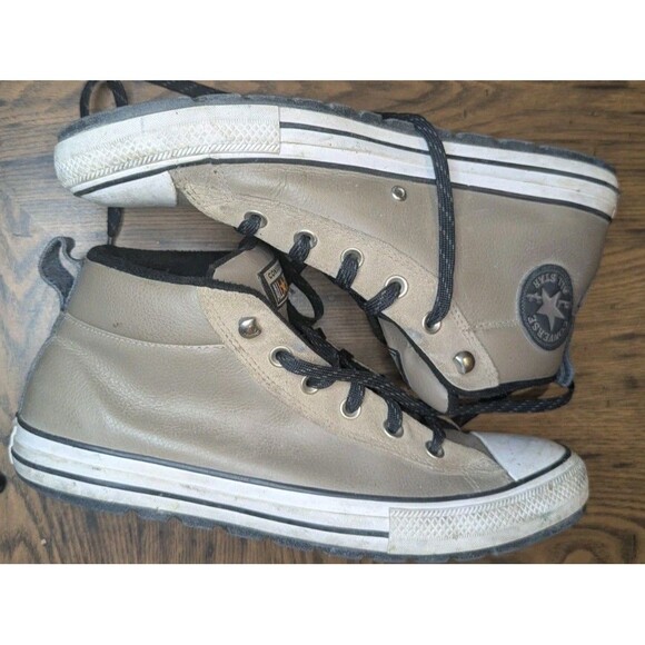 Converse Other - Converse Chuck Taylor All Star Street Boot Mason Toupe/White/Black 166072C  10.5